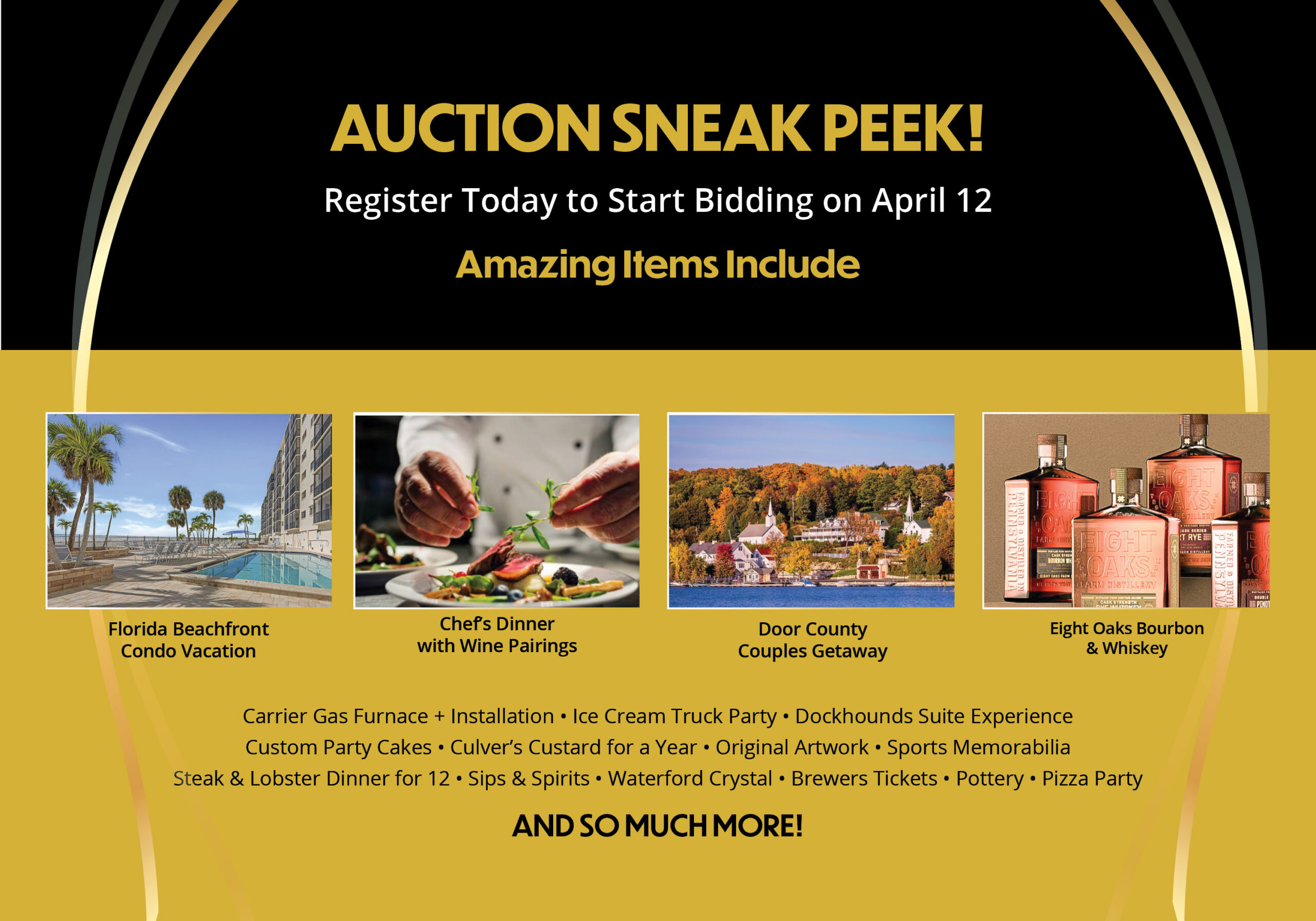 Gala 2026 - Auction Sneak Peek