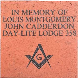 Three Pillars Tribute Brick