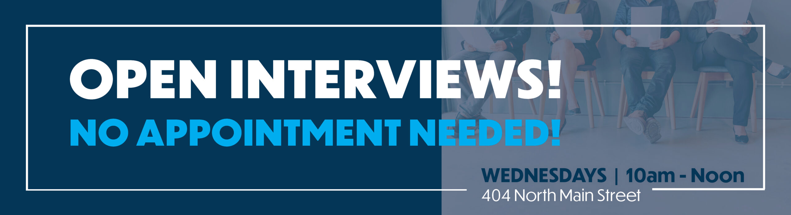 Banner - Open Interviews March 2026