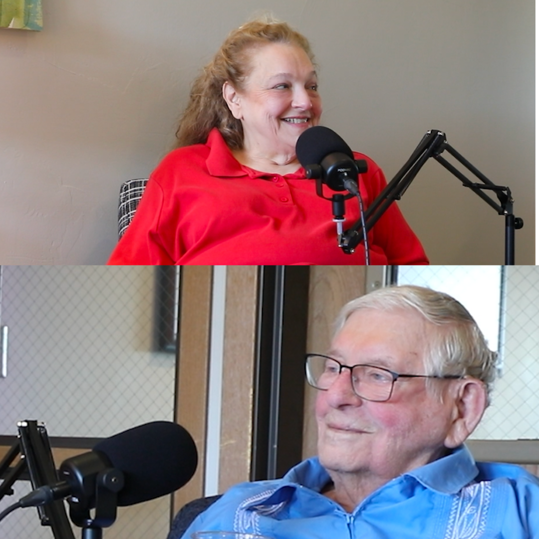 This episode highlights beautiful examples of family love, as we interview Art and Laura, a father and daughter duo who live together at Village on the Square. Laura thought that staying with her dad would be a temporary situation, but now she says she enjoyed Three Pillars so much that she "forgot to leave!" Art also shares an endearing story of love and hope as he recalls how he met his late wife. With heartwarming stories and plenty of laughs, this is an episode you don’t want to miss!